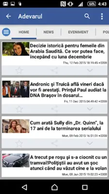 Romania News android App screenshot 10