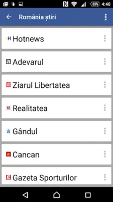 Romania News android App screenshot 13