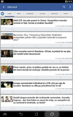 Romania News android App screenshot 2