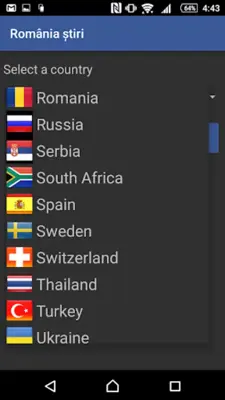 Romania News android App screenshot 7